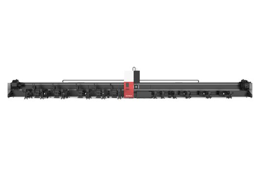 fiber laser pipe cutting machine 200mm round tube laser cutting machine