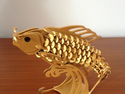laser cut templates of 3d animals