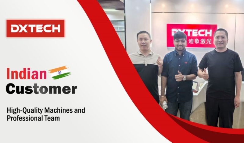 Indian-Customer-Visited-DXTECH-Factory-and-Ordered-1530SL-3000W-All-Covered-Metal-Plate-Laser-Cutting-Machine