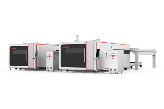 Loading Device For Two Laser Cutting Machine