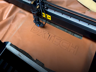 laser cut leather